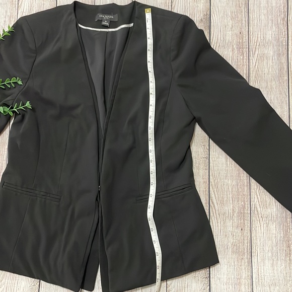🌸 Clearance! 🌸 Ann Taylor Black Petite Blazer Size 6P - Picture 13 of 14